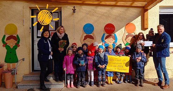 Große Freude bei den Wipperbären (Foto: S.Dietzel) Große Freude bei den Wipperbären (Foto: S.Dietzel)