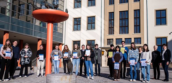 Teilnehmer der Chemieolympiade (Foto: C.Keil)