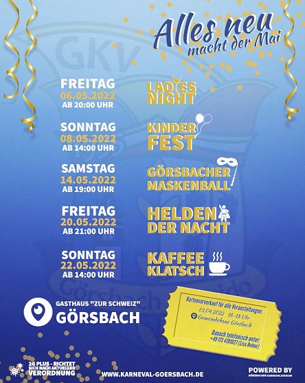 Alles neu macht der Mai (Foto: GKV)