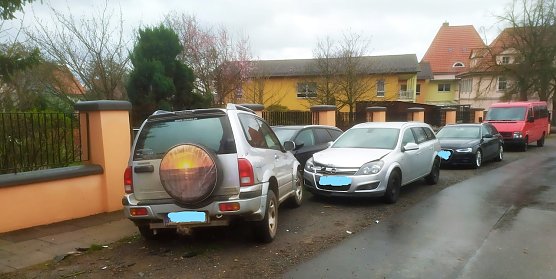 Unfall in Nordhausen (Foto: Polizei)