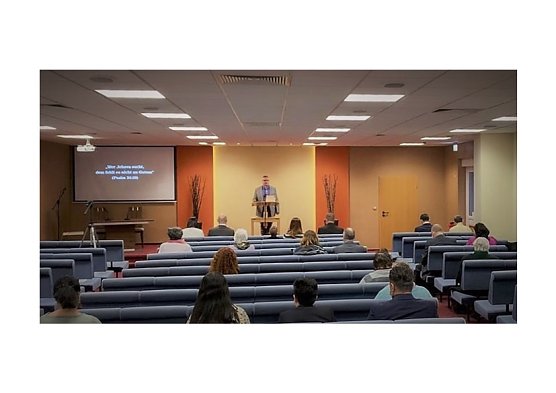 Pr&auml;senzgottesdienst am 1. April im K&ouml;nigreichsaal in Nordhausen (Foto: A.Koch)