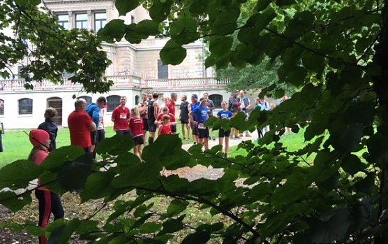 Laufen in der Natur beim Siesmayer-Ged&auml;chtnis-Lauf (Foto: F&ouml;rderverein Park Hohenrode)