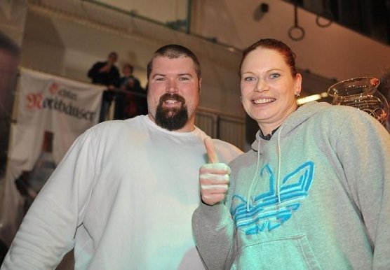 Cantwell und Kleinert (Foto: J. Piper) Cantwell und Kleinert (Foto: J. Piper)