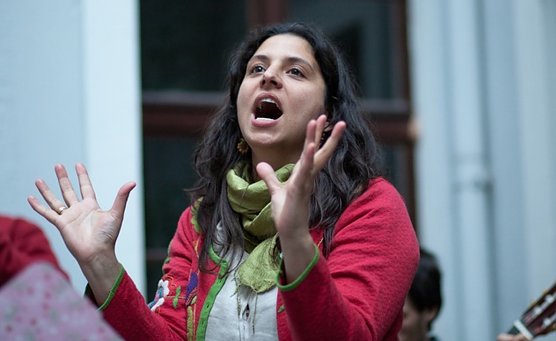 Noemi Drama in der Basilika M&uuml;nchenlohra (Foto: Agentur)