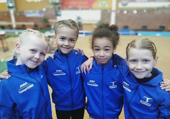 Erfolgreiche Jungturner aus Heringen (Foto: SV Germania Heringen)