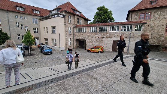Pr&auml;ventivaktion der Polizei (Foto: nnz)