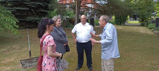 Dorothea Marx zu Gast bei der Landespolizeiinspektion (Foto: Wahlkreisb&uuml;ro Marx)