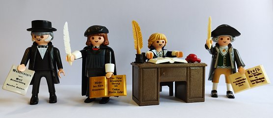 Neue Sonderfiguren in der Playmobil-Ausstellung (Foto: M.Manthey)