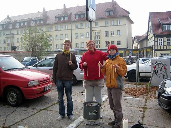 Ostern im Schlafsack (Foto: F. Tuschy)