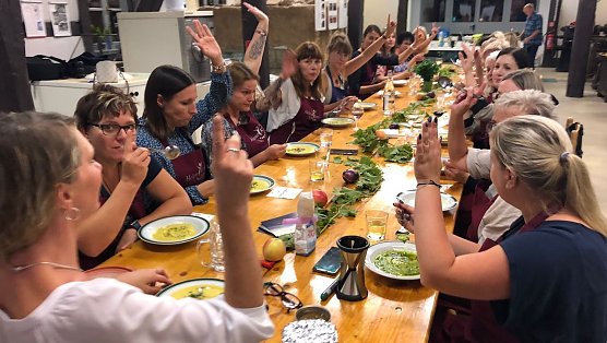 Kochevent im Tabakspeicher (Foto: H.Kempe) Kochevent im Tabakspeicher (Foto: H.Kempe)