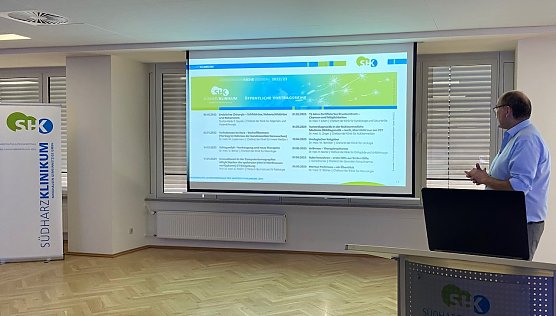 Neue Vortragsreihe im Südharz Klinikum (Foto: M.Brasch) Neue Vortragsreihe im Südharz Klinikum (Foto: M.Brasch)