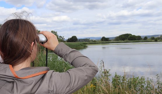 Stationsfest in Auleben mit Kranichbeobachtung (Foto: S.Staubitz)