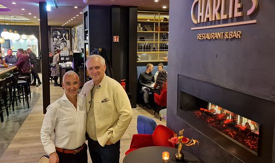 Freunde seit vielen Jahren: Axel Heck und Andreas Wilhelm (Foto: nnz)