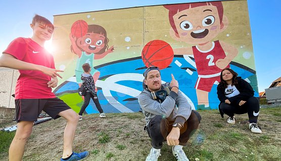 Graffiti in Werther (Foto: Landratsamt)