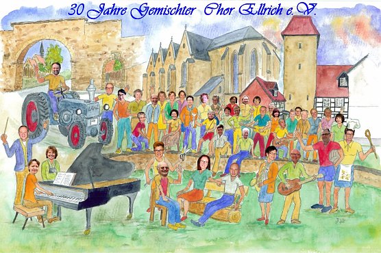 Der gemischte Chor Ellrich (Foto: Matthias Eichel)