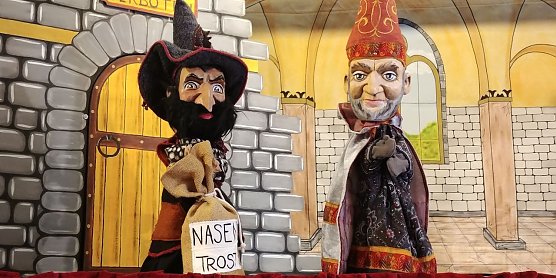 Hotzenplotz und Zwackelmann kommen nach Bleicherode (Foto: Staufenberger Puppentheater)