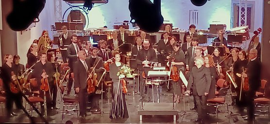 Das 3. Sinfoniekonzert der Spielzeit in der Blasiikirche (Foto: C.Laude) Das 3. Sinfoniekonzert der Spielzeit in der Blasiikirche (Foto: C.Laude)