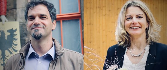 Kai Buchmann und Alexandra Rieger, jeweils kurz vor ihrem Amtsantritt (Foto: nnz-Archiv)