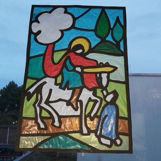 Martin teilt - Freunde kommt und verweilt (Foto: F&ouml;rderzentrum St. Martin )