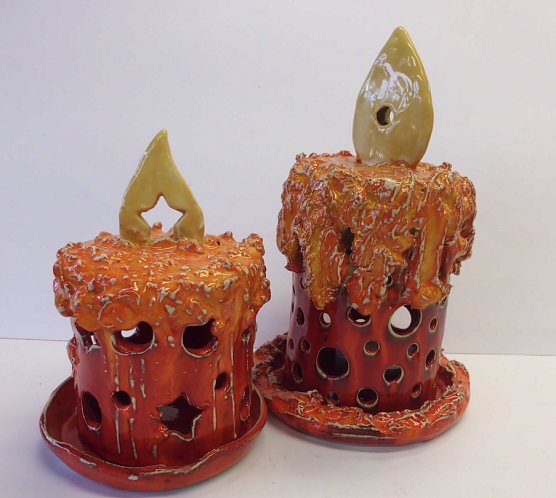 Kreativen Festtagsschmuck findet man demn&auml;chst wieder im Werkstattladen der Lebenshilfe (Foto: Nordth&uuml;ringer Lebenshilfe)