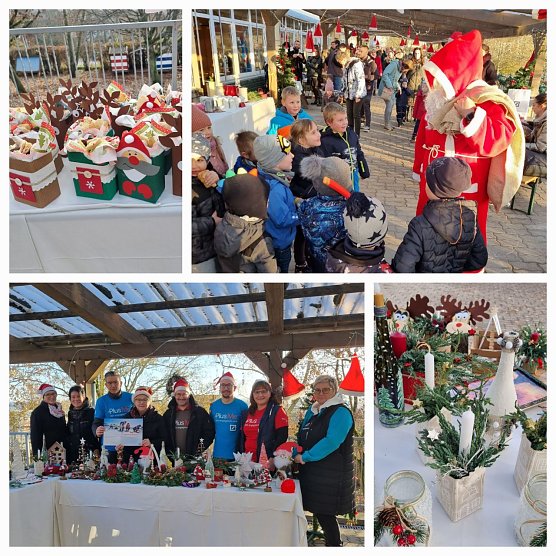 Weihnachtsmarkt in der Kinderwelt am Frauenberg (Foto: V. Höche) Weihnachtsmarkt in der Kinderwelt am Frauenberg (Foto: V. Höche)