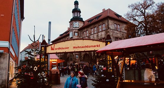 Der Nordh&auml;user Weihnachtsmarkt wurde heute er&ouml;ffnet (Foto: agl)