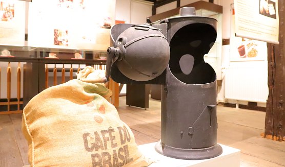 Kaffeeröster im Tabakspeicher am 2. Advent (Foto: Stadtverwaltung Nordhausen) Kaffeeröster im Tabakspeicher am 2. Advent (Foto: Stadtverwaltung Nordhausen)