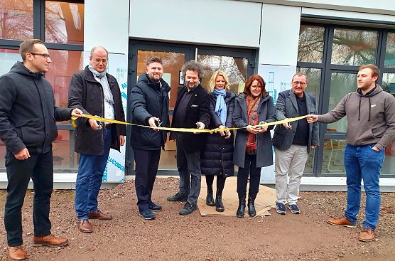 Feierliche Er&ouml;ffnung des StartupLabs an der Hochschule Nordhausen (Foto: Nadine Kathrin Luschnat)