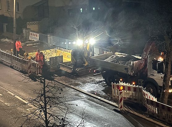 Arbeiten im Auftrag der Telekom (Foto: privat)