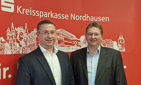 Von links: Jan Oberb&uuml;chler, Thomas Seeber (Foto: nnz)