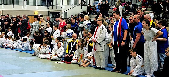 &Uuml;ber 200 Judoka bev&ouml;lkerten zwei Tage lang die Wiedigsburghalle (Foto: T.K&ouml;hler)