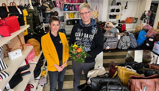 Sarah Krug mit Heinke Hatzky (Foto: Susanne Schedwill)