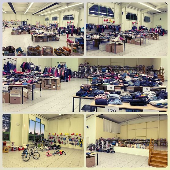 Basar in der Sundh&auml;user Festhalle (Foto: C. Mager-Telemann)