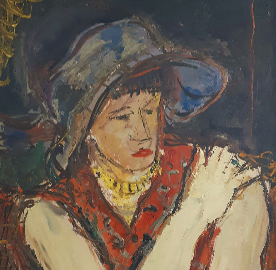 Friedrich G. Einhoff: Frau im roten Kleid (Foto: Rüdiger Sundermann) Friedrich G. Einhoff: Frau im roten Kleid (Foto: Rüdiger Sundermann)