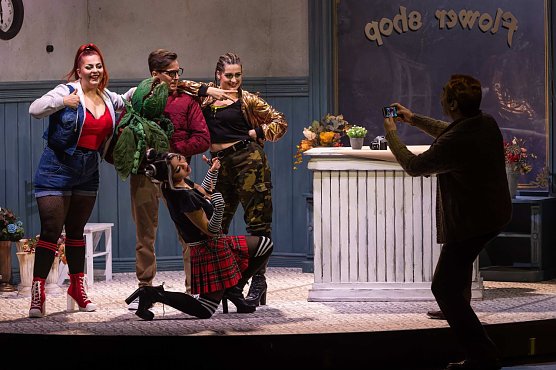 Das Kultmusical "Der kleine Horrorladen" feiert am Freitag Premiere in Sondershausen (Foto: Tim M&uuml;ller)