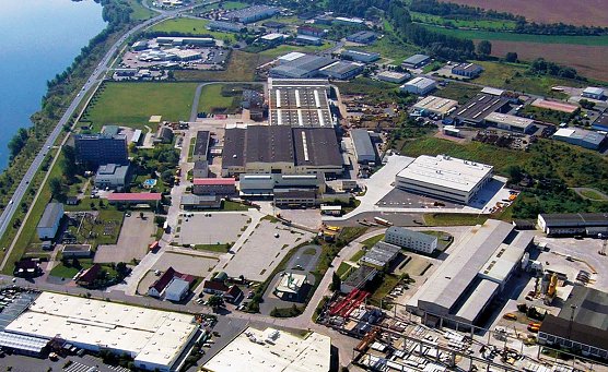 Blick auf das Schachtbau-Gel&auml;nde in Nordhausen (Foto: Bauer Gruppe)