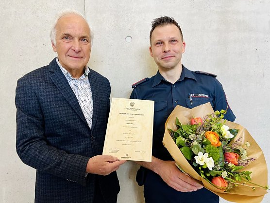Dienstjubilar Steffen K&ouml;nig (Foto: Stadt Nordhausen)