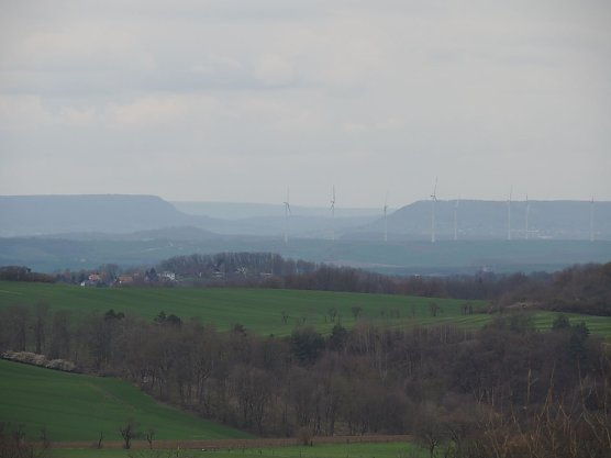 Unser Wetterbild kommt heute von Familie Friedling die diesen Ausblick von der Ebersburg festgehalten haben (Foto: J&uuml;rgen Friedling)