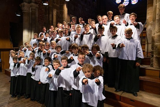 Der Knabenchor Unser Lieben Frauen (Foto: Michel Bley)