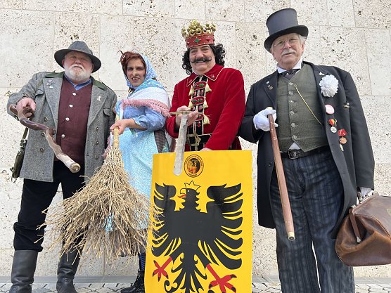 Diese Konstellation der "Konfiefchen" wird es nur einmal geben (Foto: Stadt Nordhausen) Diese Konstellation der "Konfiefchen" wird es nur einmal geben (Foto: Stadt Nordhausen)