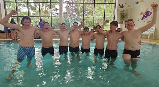 So sehen Sieger aus: die Jungs aus dem Humboldt Gymnasium (Foto: C.Keil)