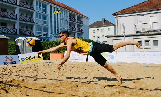 Dominik Rieger vom SVC wird das Turnier moderieren und hat auch selber ein paar Spiele zu absolvieren (Foto: agl)