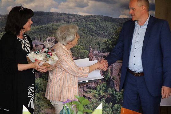 Eine feste St&uuml;tze f&uuml;r die Domgemeinde: Carla Buhl (Foto: agl)