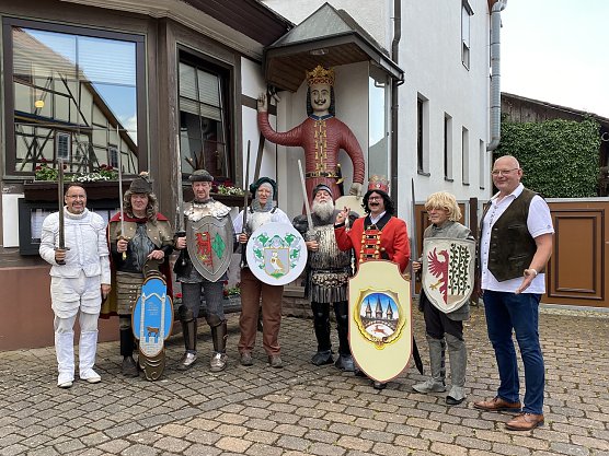 Rolanddarsteller in Neustadt (Foto: Sandra Witzel) Rolanddarsteller in Neustadt (Foto: Sandra Witzel)