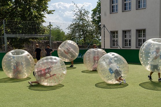 Jede Menge Gaudi beim Sommerfest der Bertolt-Brecht-Schule (Foto: S.Tetzel)