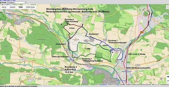 Wandergebiet Mühlberg - Himmelsberg - Kelle (Foto: Pressestelle Landratsamt) Wandergebiet Mühlberg - Himmelsberg - Kelle (Foto: Pressestelle Landratsamt)
