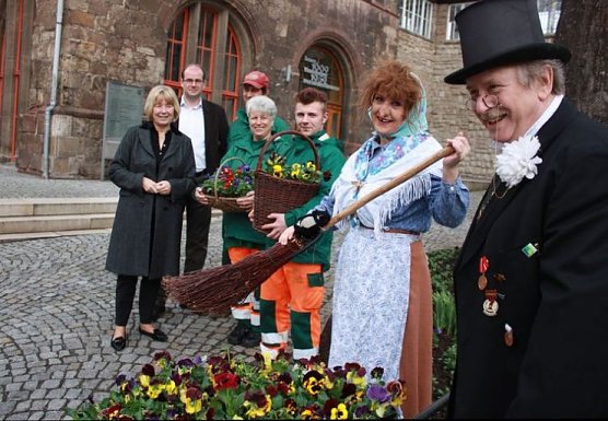 fr&uuml;hjahrsputz (Foto: stadt nordhausen)