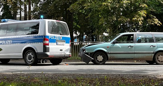 Am AKS endete die Flucht (Foto: nnz)