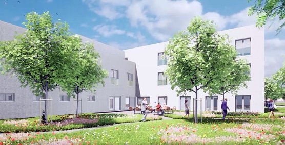 So soll das Ensemble einmal aussehen (Foto: Habau Deutschland GmbH)