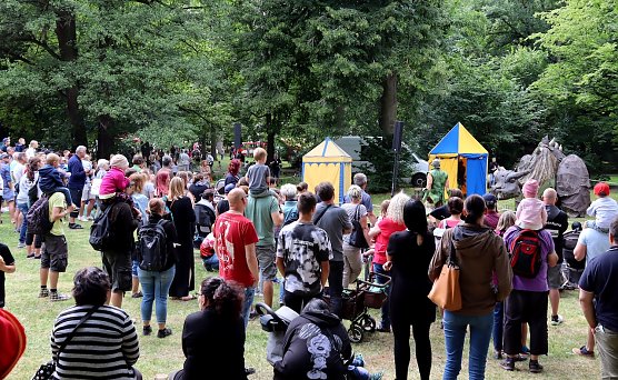 Parknick im Stadtpark (Foto: Stadtverwaltung Nordhausen)